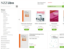 Tablet Screenshot of nzz-libro.ch